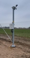 Słup ATS SKAMP1/4 pod montaż kamer CCTV