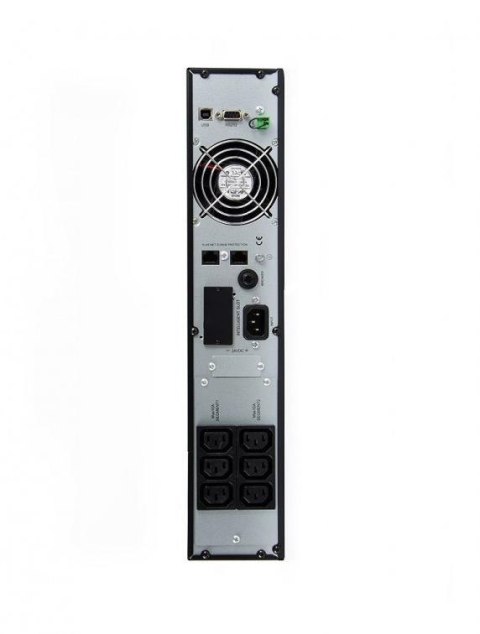 UPS ZASILACZ AWARYJNY Green Cell 3000VA 2700W DO SZAFY RACK RTII Z WYŚWIETLACZEM LCD UPS15 UPS ZASILACZ AWARYJNY Green Cell 3000VA 2700W DO SZAFY RACK RTII Z WYŚWIETLACZEM LCD UPS15